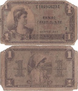 1954, 1 dollar (P-M33) - United States of America