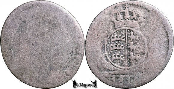 1810, 6 Kreuzer - Frederic I - Regatul Württemberg