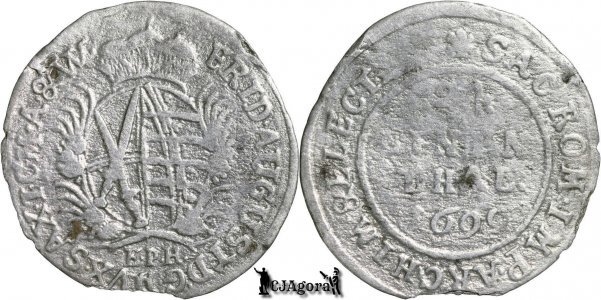 1699 EPH, 1⁄24 Thaler - Frederic Augustus I - Principatul Elector al Saxoniei