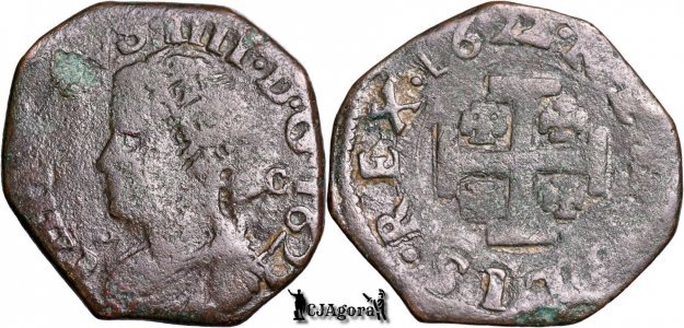 1622 MC, 1 Grano - Filip al IV-lea - Regatul Napoli