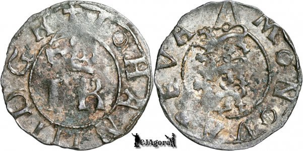 1570, 1 Schilling - Ioan al III-lea - Orașul Reval - Ducatul Estoniei
