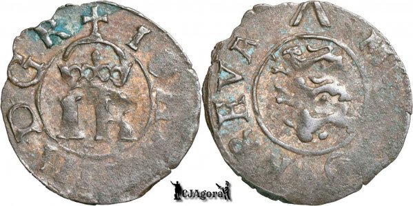 1570, 1 Schilling - Ioan al III-lea - Orașul Reval - Ducatul Estoniei