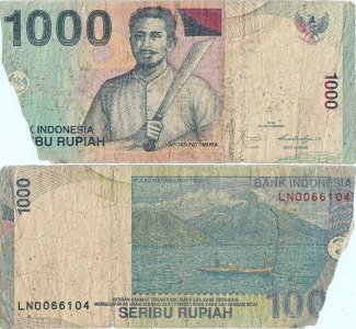 2009, 1000 Rupiah ( P-141j) -Indonesia