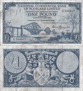 1959 (16 Septembrie), 1 pound (P-265) - Scoția