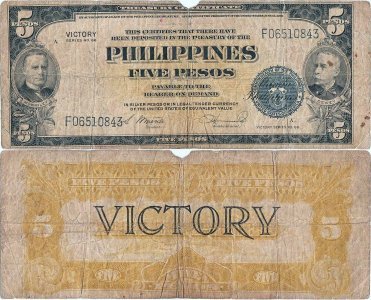 1944, 5 pesos (P-96) - Philippines