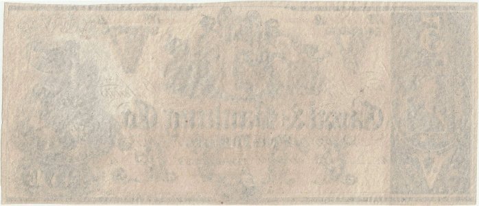 1840's, 5 Dollars (LA-105-G10) - Canal & Banking Co. - New Orleans, Louisiana - SUA