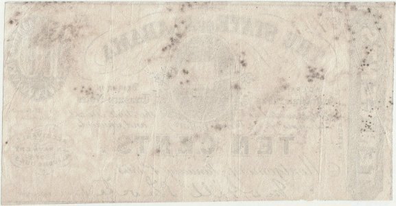 1863 (Ianuarie 1), 10 Cents (P-S210) - Montgomery, Alabama - SUA