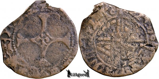 1434/67, 2 Mites - Filip cel Bun - Comitatul Flandra - Țările de Jos Burgunde | Boudeau 2265