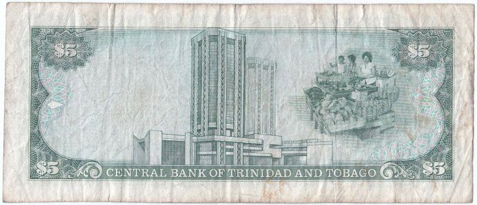 1985, 5 Dollars - Trinidad and Tobago | P-37d
